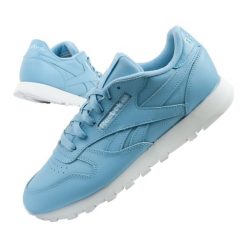 Buty damskie sportowe Reebok Classic. Niebieskie obuwie sportowe damskie Reebok, bez wzorów, Reebok Classic. Za 119.00 zł.