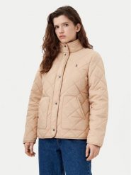 U.S. Polo Assn. Kurtka przejściowa WUP1168 Beżowy Relaxed Fit. Brązowe kurtki damskie U.S. Polo Assn., l, bez wzorów, z syntetyku, bez kaptura. Za 269.99 zł.