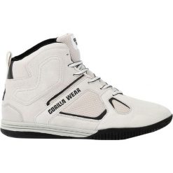 Troy Wysokie góry - Biały - EU 38. Białe buty sportowe męskie GORILLA WEAR, bez zapięcia, na fitness i siłownię. Za 532.00 zł.