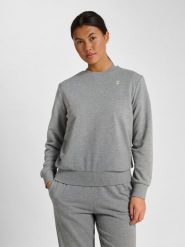Bluza damska Hummel Pulse. Szare bluzy damskie Hummel, s, bez wzorów, z bawełny, bez kaptura, do piłki nożnej. Za 236.00 zł.