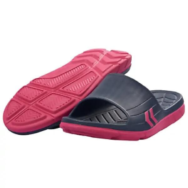 Klapki damskie sportowe na basen JENSEN SANDAL. Niebieskie klapki damskie Hummel, bez wzorów. Za 109.00 zł.