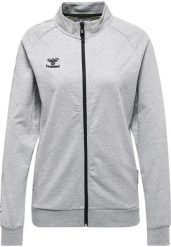 Damska bawełniana bluza dresowa zapinana na zamek Hummel Move Grid. Szare bluzy damskie Hummel, na wiosnę, xs, bez wzorów, z bawełny, z kapturem. Za 224.30 zł.