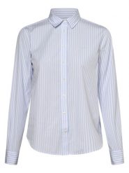 Gant Bluzka Kobiety Bawełna niebieski, 36. Niebieskie bluzki damskie GANT, bez wzorów, z bawełny, eleganckie, bez kołnierzyka, bez ramiączek. Za 479.95 zł.