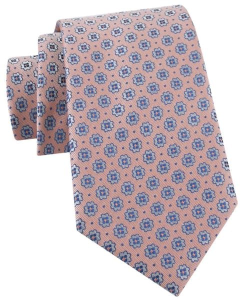 Krawat Męski - Drobny Groszek, Jasna Brzoskwinia - Alties. Niebieskie krawaty i muchy Alties, bez wzorów, z tkaniny, eleganckie. Za 55.00 zł.