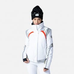 Kurtka narciarska damska Rossignol W Lunar Ski Jacket. Białe kurtki damskie Rossignol, l, bez wzorów, bez kaptura, narciarskie. W wyprzedaży za 4,409.00 zł.