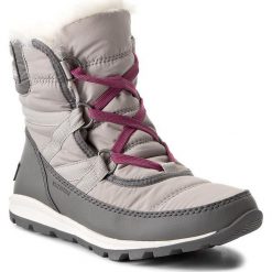 Śniegowce SOREL - Whitney Short Lace NL2776 Quarry 052. Śniegowce i trapery damskie Sorel, z gumy. W wyprzedaży za 319.00 zł.