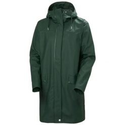 Damska kurtka wodoodporna Helly Hansen Moss. Czarne kurtki damskie Helly Hansen, na lato, xs, bez wzorów, z tkaniny, bez kaptura. Za 546.50 zł.