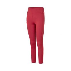 Dziewczęce legginsy jeździeckie z pełną przyczepnością Kingsland Alexis. Czerwone legginsy dla dziewczynek KINGSLAND, bez wzorów. Za 301.50 zł.