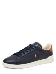 Polo Ralph Lauren skórzane buty sportowe Mężczyźni skóra niebieski, 44. Niebieskie eleganckie półbuty Polo Ralph Lauren, ze skóry, eleganckie, bez zapięcia. Za 379.95 zł.