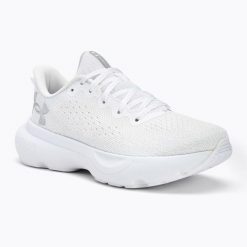 Buty do biegania damskie Under Armour Infinite. Białe obuwie sportowe damskie Under Armour, bez wzorów, do biegania. Za 319.99 zł.