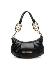 LOVE MOSCHINO Torebka JC4076PP1NLF0000 Czarny. Czarne torebki do ręki damskie Love Moschino, bez wzorów, ze skóry, bez dodatków. Za 549.99 zł.