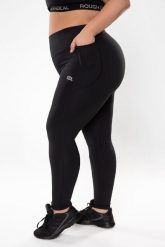 Legginsy fitness damskie Rough Radical Optimal Plus size. Niebieskie legginsy damskie ROUGH RADICAL, l, bez wzorów, z elastanu, na fitness i siłownię. Za 143.92 zł.