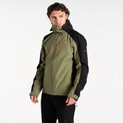 Kurtka turystyczna męska Mountain Series. Zielone kurtki męskie Dare 2b, m, bez wzorów, z materiału, sportowe, bez kaptura. W wyprzedaży za 379.99 zł.