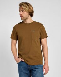 LEE MĘSKA KOSZULKA RELAXED POCKET TEE BUFFALO 112355594 LL02008538. Koszulki polo męskie Lee, m, bez wzorów, bez ramiączek. Za 69.99 zł.