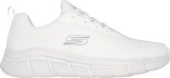 Skechers Buty męskie Skechers Bobs B Flex Chill Edge białe 118106 OFWT 42. Białe buty sportowe męskie Skechers, bez zapięcia. Za 243.43 zł.