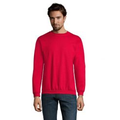 Męska Bluza Z Okrągłym Dekoltem Spider. Czerwone bluzy męskie SOL'S, l, bez wzorów, bez kaptura. Za 69.99 zł.