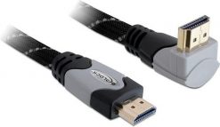 Kabel Delock HDMI - HDMI 5.1m czarny (83077). Czarne trampki i tenisówki chłopięce Delock, bez wzorów, bez zapięcia. Za 89.61 zł.