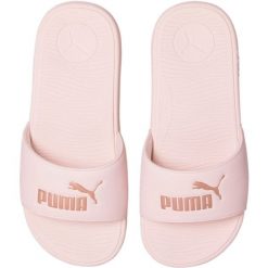 Klapki damskie Puma Cool Cat 2.0. Czerwone klapki damskie Puma, bez wzorów, z materiału, bez obcasa. Za 238.00 zł.