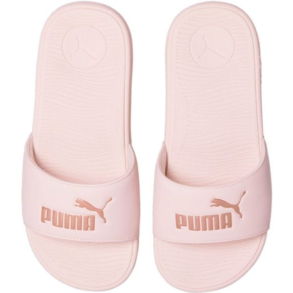 Klapki damskie Puma Cool Cat 2.0. Czerwone klapki damskie Puma, bez wzorów, z materiału, bez obcasa. Za 238.00 zł.