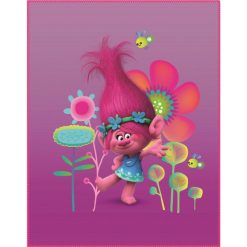 CTI Trolls Poppy Koc 110X140 Cm. Kocyki dla dzieci CTI. Za 34.00 zł.