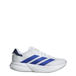 Buty Duramo Speed 2 Running. Białe buty sportowe męskie Adidas, z materiału, bez zapięcia, do biegania. Za 383.00 zł.