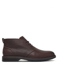 Clarks Trzewiki Aldwin 2 Chukka 26327143 Brązowy. Brązowe botki męskie Clarks, bez wzorów, ze skóry, bez zapięcia. Za 519.99 zł.