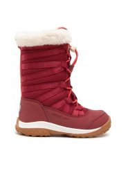 Reima Śniegowce Samojedi 5400034A Czerwony. Czerwone buty zimowe dziewczęce Reima, z materiału, bez zapięcia. Za 449.99 zł.