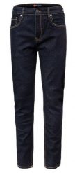 Męskie Jeansy, Prostym Krój (Reg. Fit) -Pako Jeans- Ciemny Jeans z Przeszyciami. Jeansy męskie Pako Jeans, biznesowe. Za 219.00 zł.
