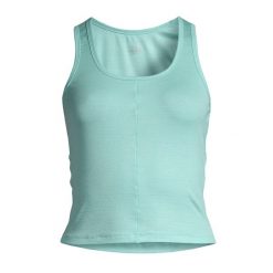 Tank top treningowy damski Casall Delight Scoop Neck. Niebieskie koszulki sportowe damskie Casall, bez wzorów, na fitness i siłownię. Za 119.99 zł.