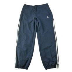 Second life - Spodnie dresowe męskie Adidas - Stan bardzo dobry. Niebieskie spodnie sportowe męskie Adidas, l, bez wzorów, z dresówki, do biegania. Za 106.46 zł.