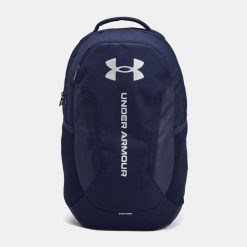 Plecak sportowy miejski szkolny Under Armour Hustle 6 29 litrów. Niebieskie plecaki damskie Under Armour, bez wzorów, sportowe. Za 149.99 zł.