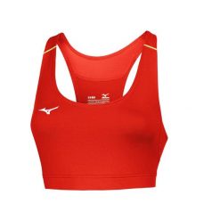 Stanik fitness cardio Mizuno Premium. Czerwone obuwie sportowe damskie Mizuno, bez wzorów, na fitness i siłownię. Za 161.00 zł.