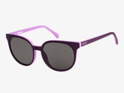 Okulary Roxy przeciwsłoneczne Makani G XPPS Matte Purple/Grey. Fioletowe okulary przeciwsłoneczne dla dzieci Roxy. Za 149.00 zł.