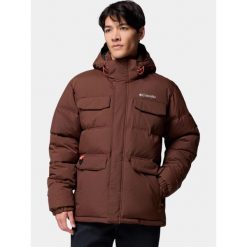 Płaszcz Zimowy Męski Columbia Landroamer Puffer. Brązowe płaszcze męskie Columbia, na zimę, m, bez wzorów, eleganckie, bez kaptura. Za 999.00 zł.