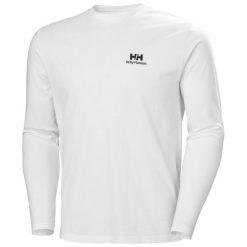 Koszulka Helly Hansen yu20 ls. Białe t-shirty damskie Helly Hansen, s, bez wzorów, bez kołnierzyka. Za 248.50 zł.