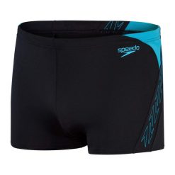 Spodenki kąpielówki męskie Speedo Hyper Boom. Czarne kąpielówki męskie Speedo, m, bez wzorów, z poliesteru, do pływania. Za 306.29 zł.