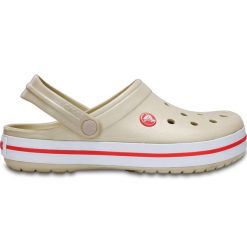 Chodaki Crocs Crocband. Białe skarpety damskie Crocs, bez wzorów. Za 179.00 zł.