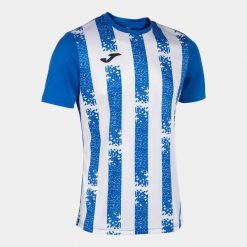 Jersey Joma Inter III. Białe koszulki sportowe męskie Joma, bez wzorów, z jersey, bez kołnierzyka, bez ramiączek, na fitness i siłownię. Za 176.99 zł.