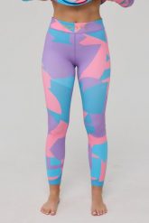 Damskie legginsy termoaktywne Del Mar. Czerwone bielizna termoaktywna damska OOSC, m, bez wzorów, z materiału, długie, na fitness i siłownię. Za 269.99 zł.