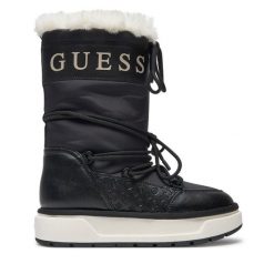 Śniegowce Guess. Czarne śniegowce i trapery damskie Guess. Za 709.99 zł.