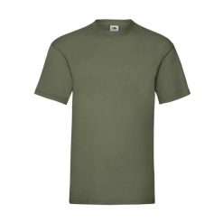 Męska Koszulka Valueweight. Zielone koszulki sportowe męskie Fruit of the Loom, l, bez wzorów, bez kołnierzyka, bez ramiączek, trekkingowe. Za 29.99 zł.