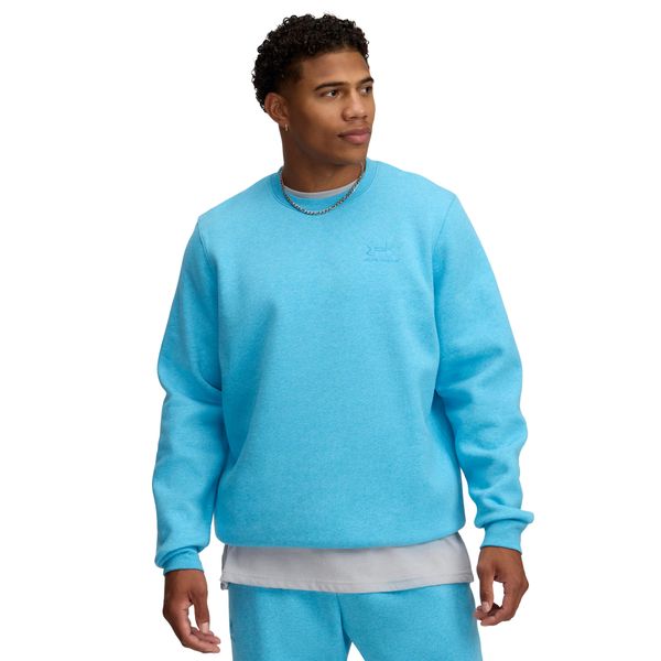 Bluza Under Armour Icon. Niebieskie bluzy męskie Under Armour, xl, bez wzorów, z bawełny, bez kaptura. Za 263.90 zł.