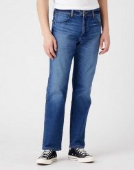 WRANGLER FRONTIER MĘSKIE SPODNIE JEANSOWE COWBOY HERO W16VU823O 112322848. Czarne spodnie materiałowe męskie Wrangler, l, bez wzorów, z bawełny, klasyczne. W wyprzedaży za 149.99 zł.