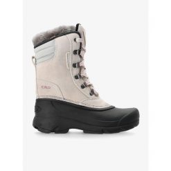 Buty zimowe damskie CMP Kinos WP. Czerwone obuwie sportowe damskie CMP, na zimę, trekkingowe. Za 354.99 zł.