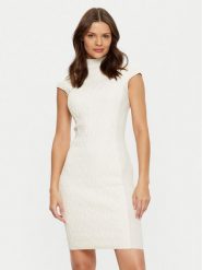 Marciano Guess Sukienka codzienna 4BGK0A 5661Z Beżowy Bodycon Fit. Brązowe sukienki damskie Marciano Guess, na co dzień, z aplikacjami, z syntetyku, bez kołnierzyka, bez ramiączek, bodycon. Za 459.99 zł.