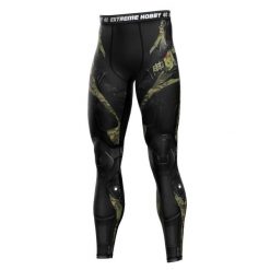 Legginsy sportowe męskie EXTREME HOBBY IRON FORCE. Brązowe legginsy sportowe męskie EXTREME HOBBY, m, bez wzorów, z elastanu. Za 229.00 zł.