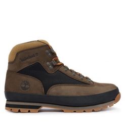 Trapery Timberland. Brązowe śniegowce i trapery męskie Timberland, bez zapięcia. Za 659.99 zł.