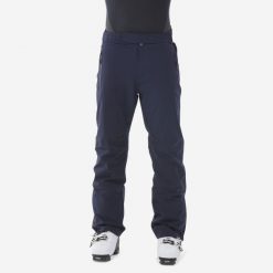 Spodnie narciarskie męskie Wedze 900. Niebieskie spodnie snowboardowe męskie WED'ZE, na zimę, l, bez wzorów, z materiału, narciarskie. W wyprzedaży za 399.99 zł.