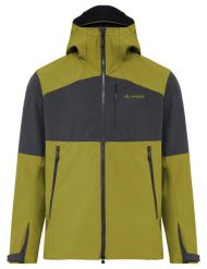 Kurtka softshellowa M Roccia Softshell Jacket. Zielone kurtki męskie Vaude, m, bez wzorów, z materiału, z kapturem. Za 847.80 zł.