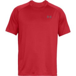 Koszulka Under Armour Tech™ 2.0. Czarne koszulki sportowe męskie Under Armour, m, bez wzorów, z materiału, bez kołnierzyka, bez ramiączek, na fitness i siłownię. Za 239.99 zł.